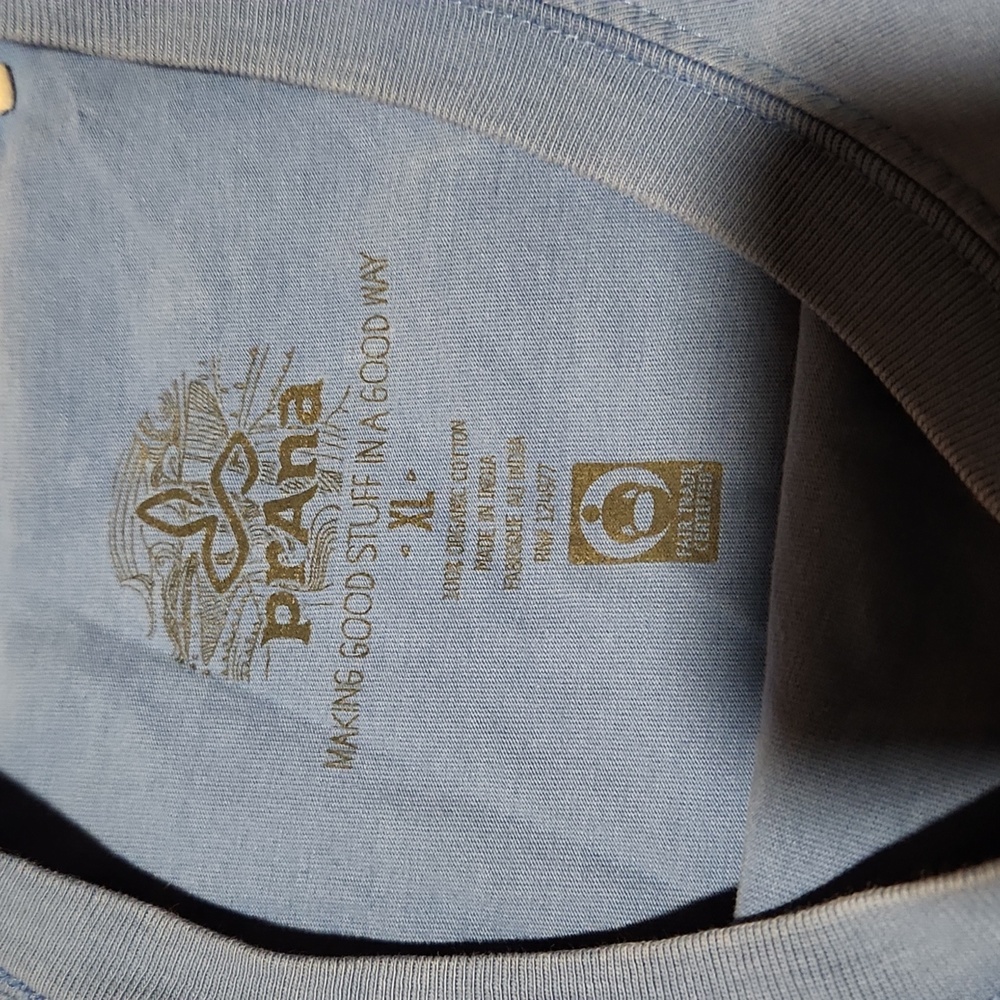 Prana Water Waves T-Shirt - XL - Picture 3 of 5